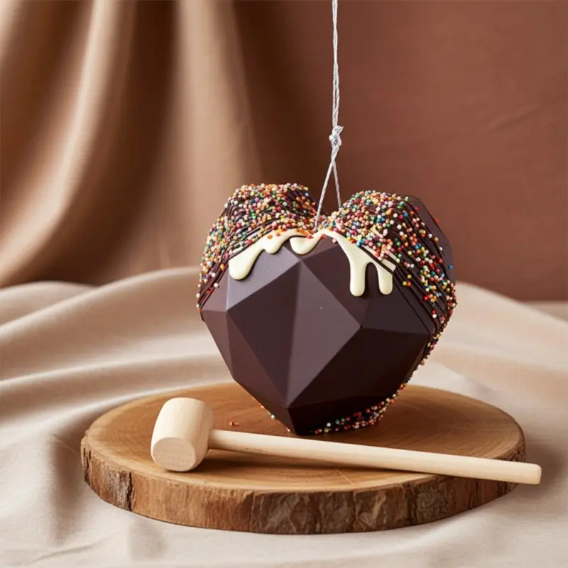 Deliver Blush Butterfly Smash Sphere by Redheart