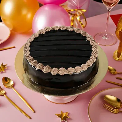 Hazelnut Royale Chocolate Decadence Cake by RedHeart