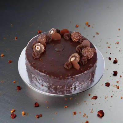 Midnight Opulence Chocolate Truffle Cake by RedHeart