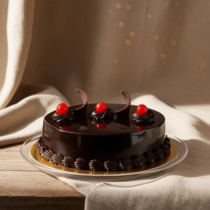 Deliver Eternal Amour Heart Chocolate Cake   by Redheart