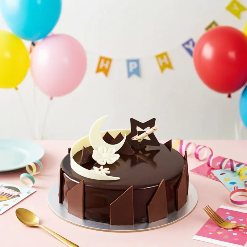 book Eternal Love Noir Heart Cake  by Redheart