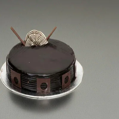 Carnival Noir Chocolate Celebration Cake by RedHeart