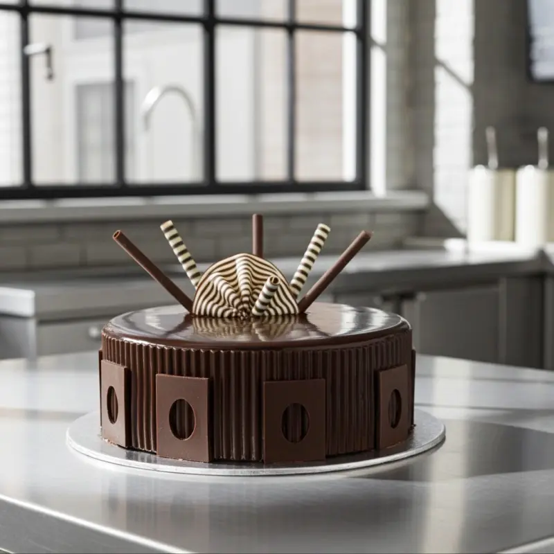 order Carnival Noir Chocolate Celebration Cake   by Redheart