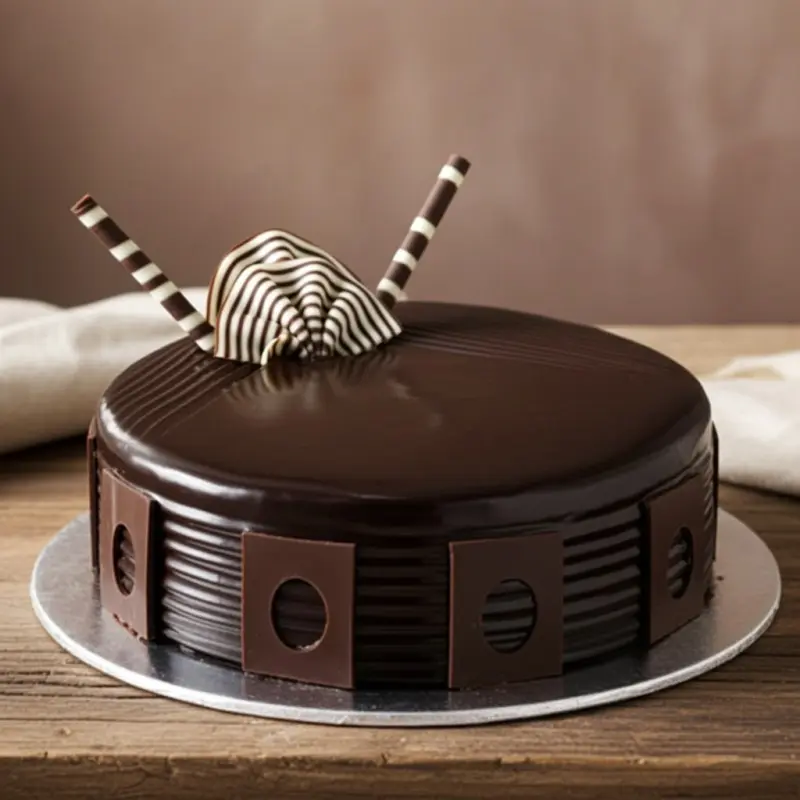 Deliver Carnival Noir Chocolate Celebration Cake   by Redheart