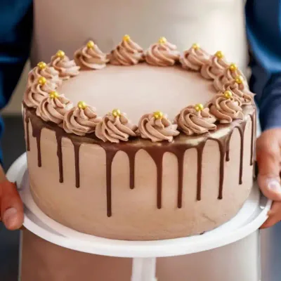 Velvet Noir Classic Truffle Cake by RedHeart