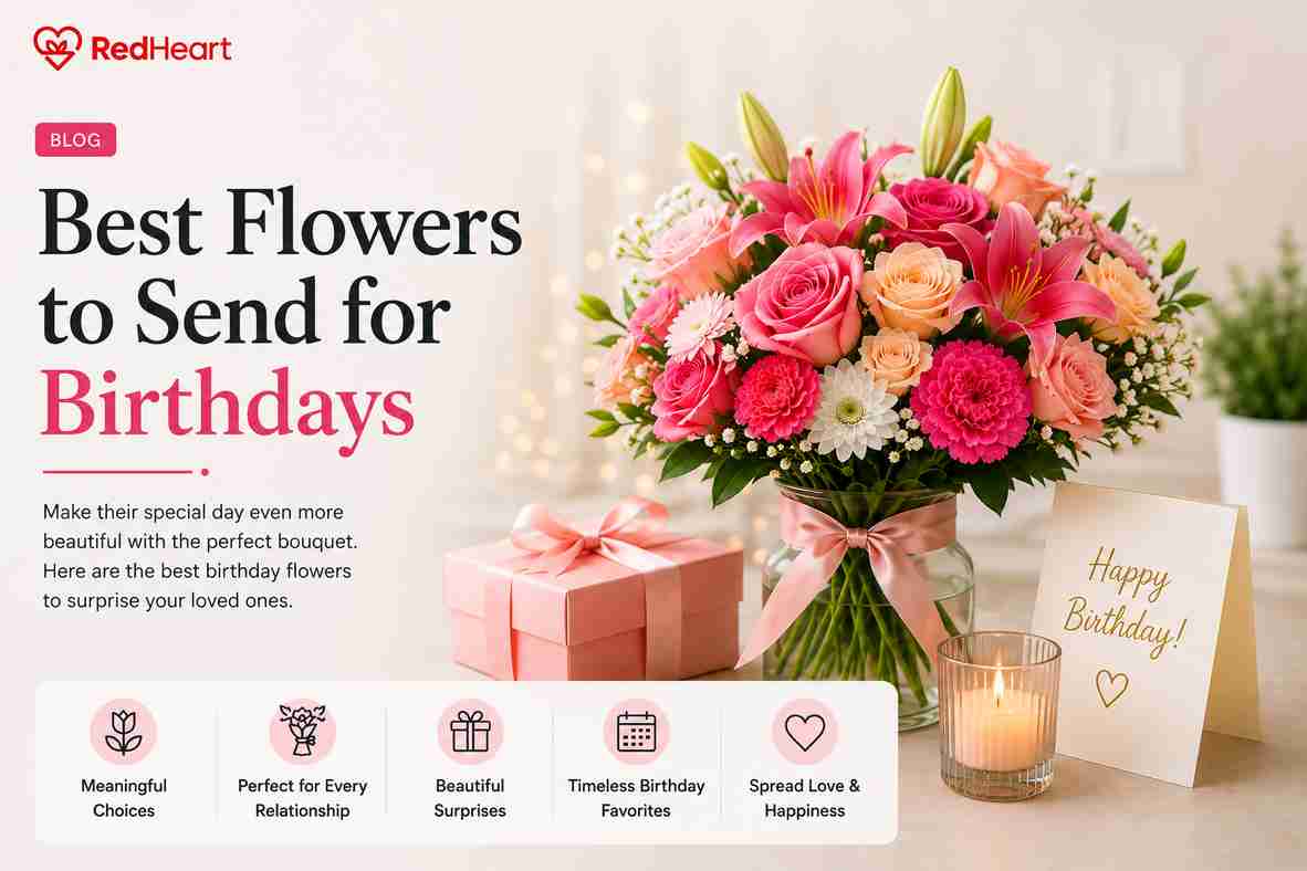 Best Flowers to Send for Birthdays