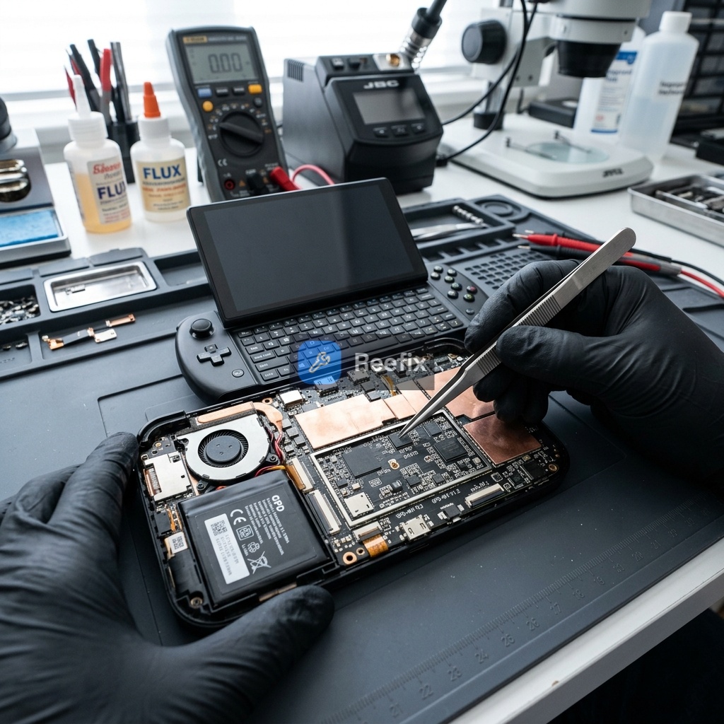 Diagnostic image: GPD Win 4 Gyroscope Not Working: Diagnosis and Solutions