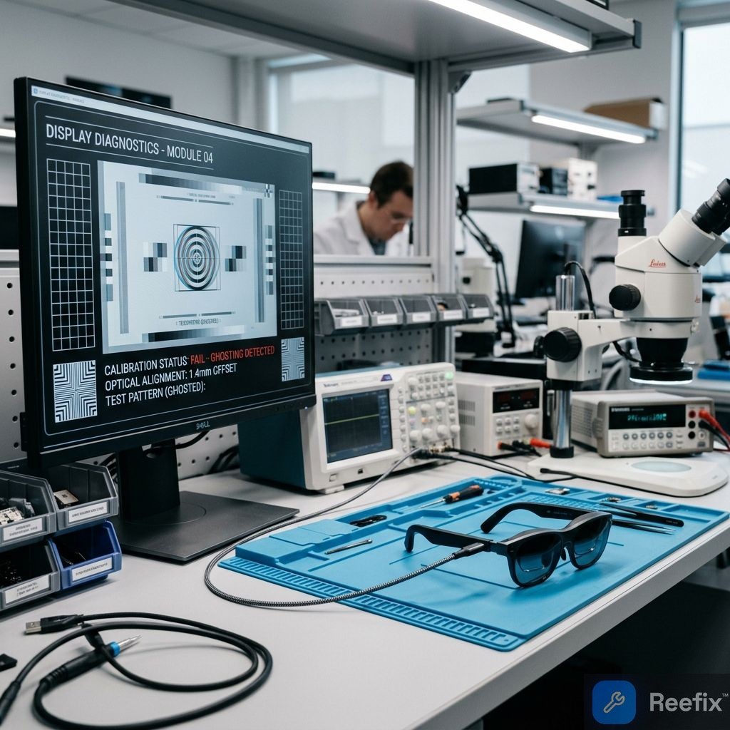 Diagnostic image: Rokid Max 2: Image Doubling and Persistence - Solution