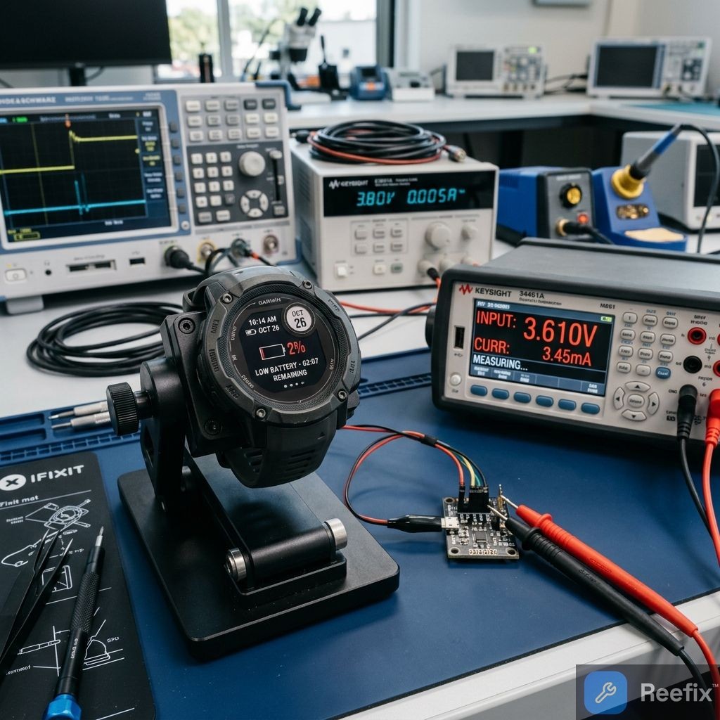 Diagnostic image: Garmin Instinct 3: Excessive AOD Battery Drain - Solution