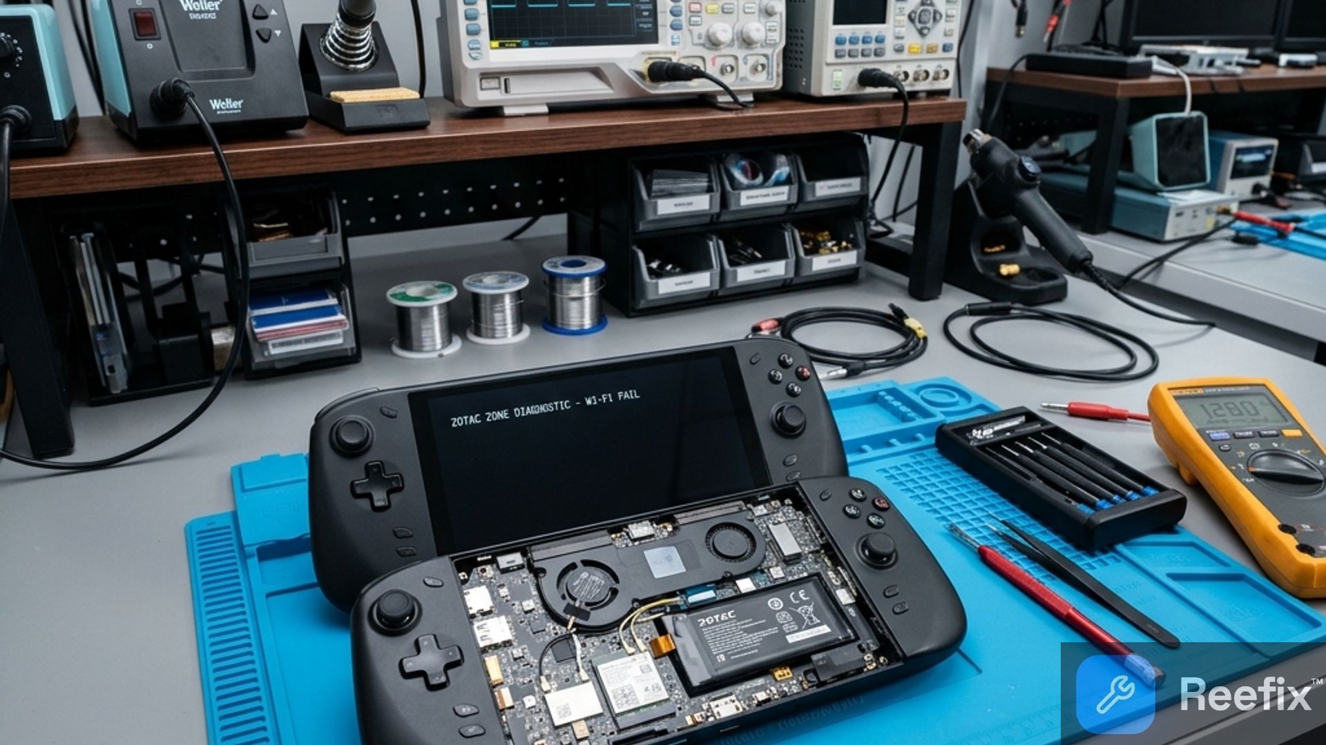 Diagnostic image: Zotac Zone: Wi-Fi Disconnection During Gaming - Solution