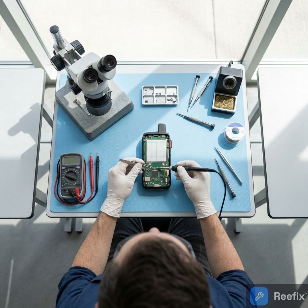 Diagnostic image: Garmin Montana 700i : Problème d'envoi de messages inReach - Diagnostic