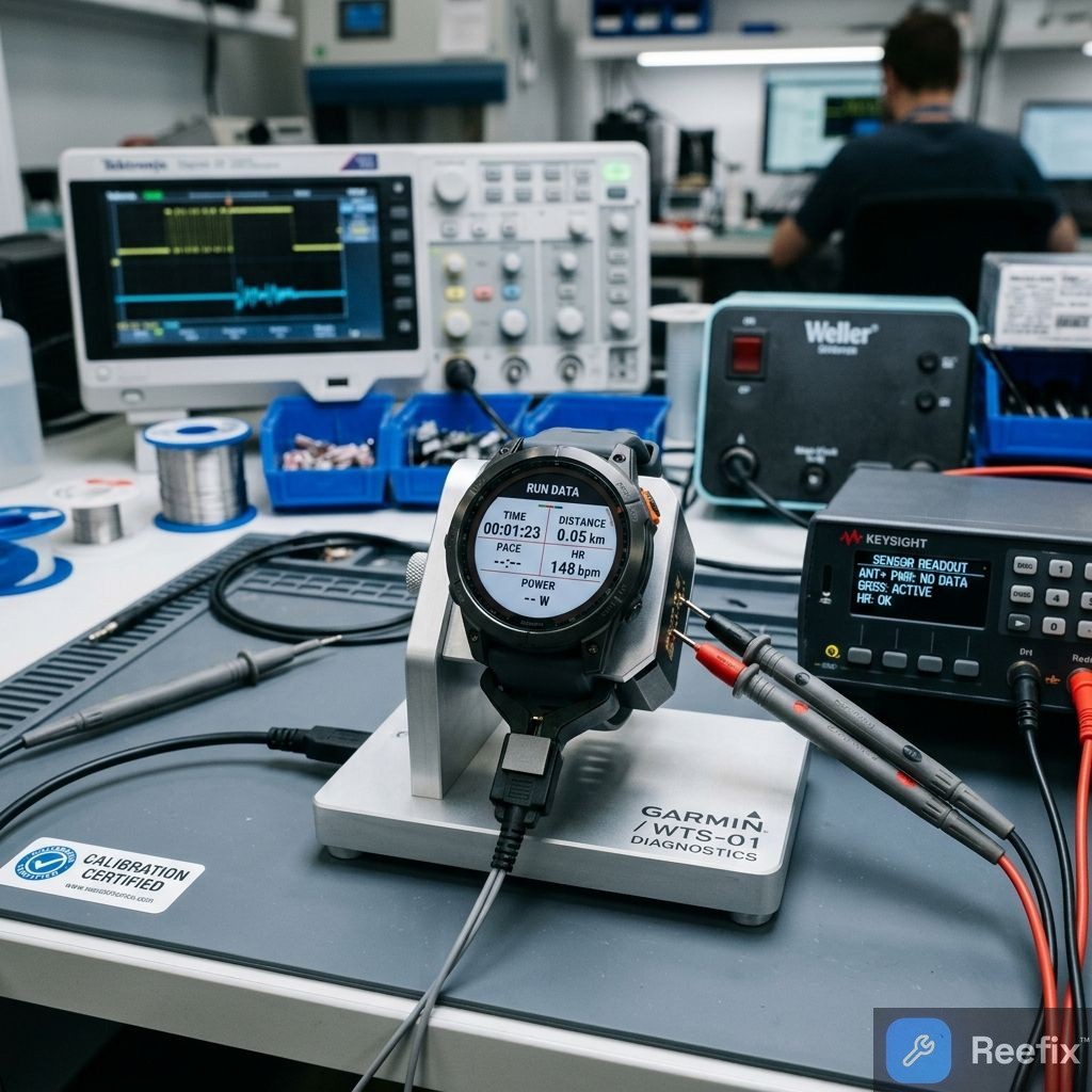 Diagnostic image: Garmin Forerunner 970 not showing running power: Diagnosis