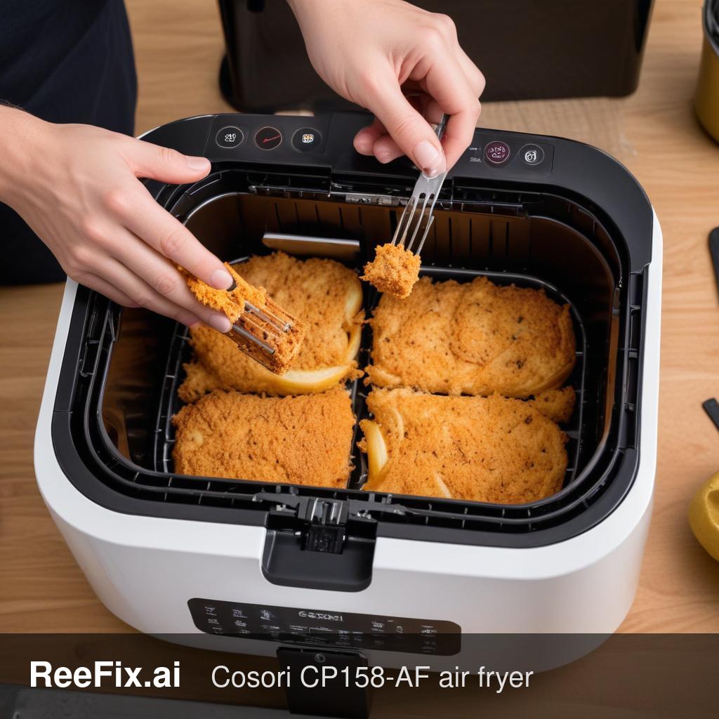 Diagnostic image: Cosori CP158-AF Air Fryer Touchscreen Unresponsive: Diagnosis