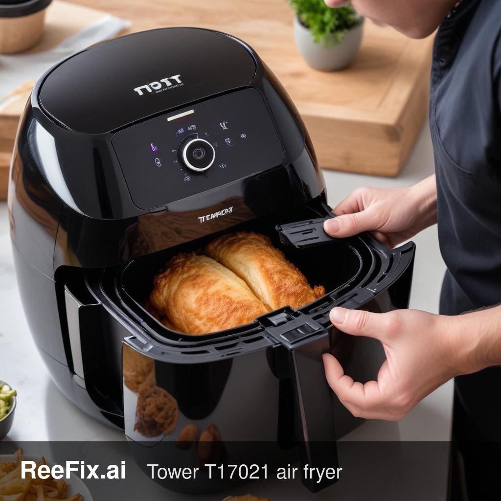 Diagnostic image: Tower T17021 Air Fryer Drawer Not Closing - Repair Guide