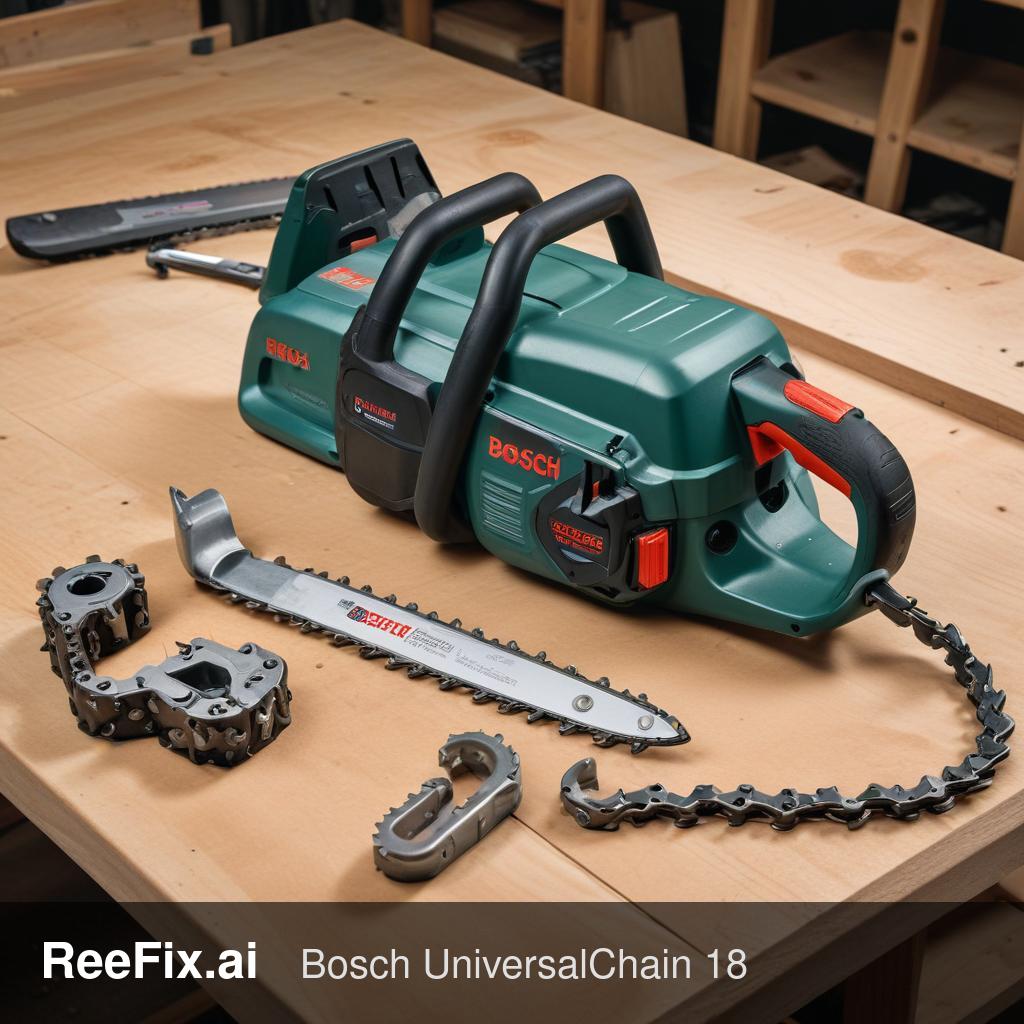 Diagnostic image: Bosch UniversalChain 18: Chain comes off bar - Diagnosis
