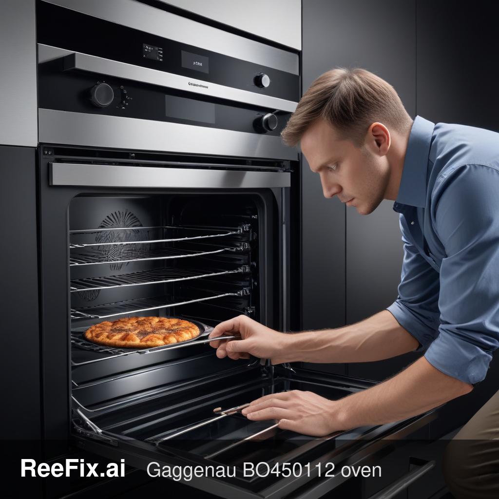 Diagnostic image: Gaggenau BO450112 Oven Not Reaching Temperature: Diagnosis Guide