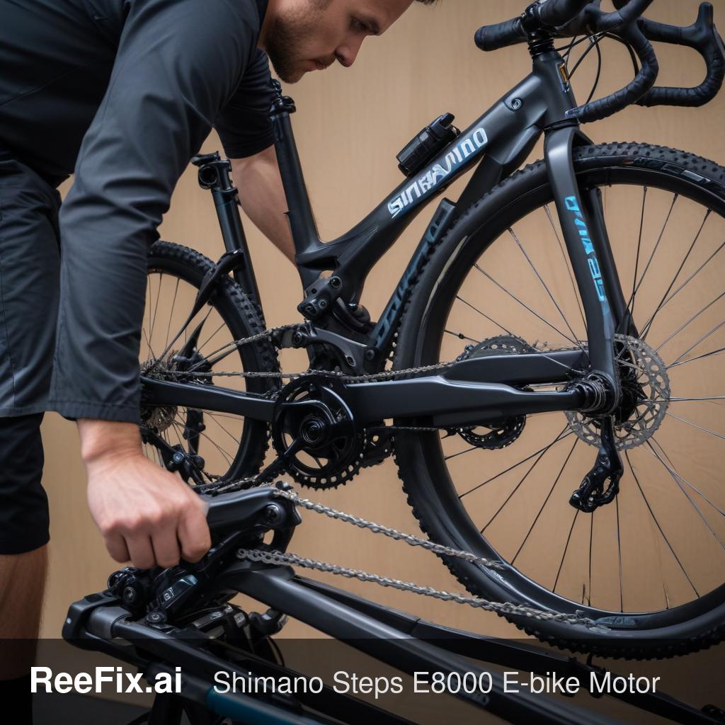 Diagnostic image: Shimano Steps E8000 Error W013: Overheating Diagnosis Guide