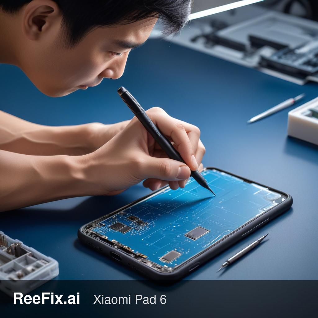 Diagnostic image: Xiaomi Pad 6 Touchscreen Unresponsive: Diagnosis and Repair Guide