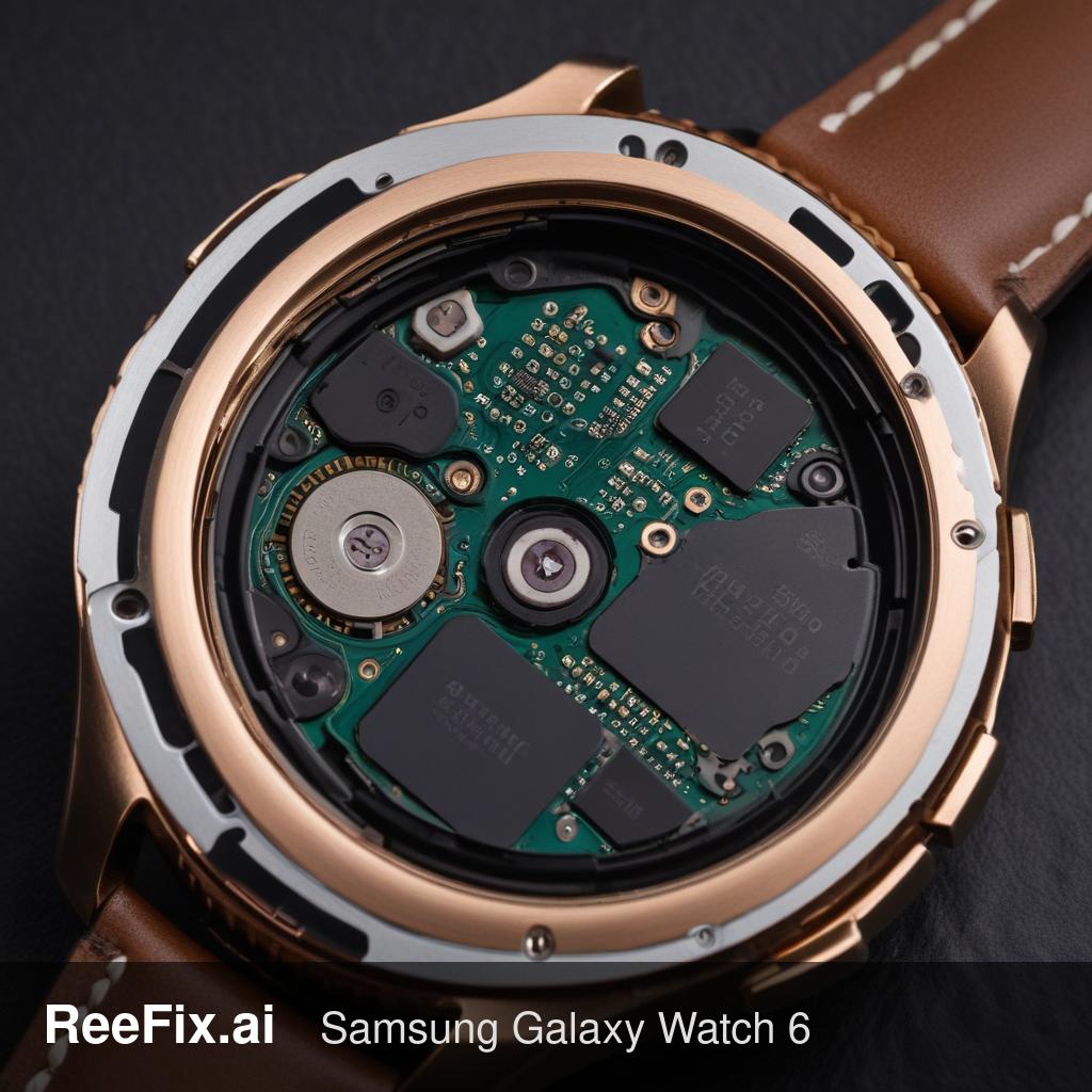 Diagnostic image: Samsung Galaxy Watch 6 not charging? Diagnosis and Solution