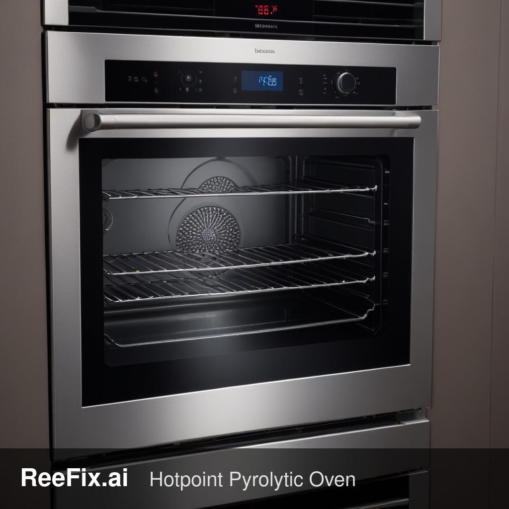 Diagnostic image: Hotpoint Oven: Broken Glass During Pyrolysis - Diagnosis and Solutions