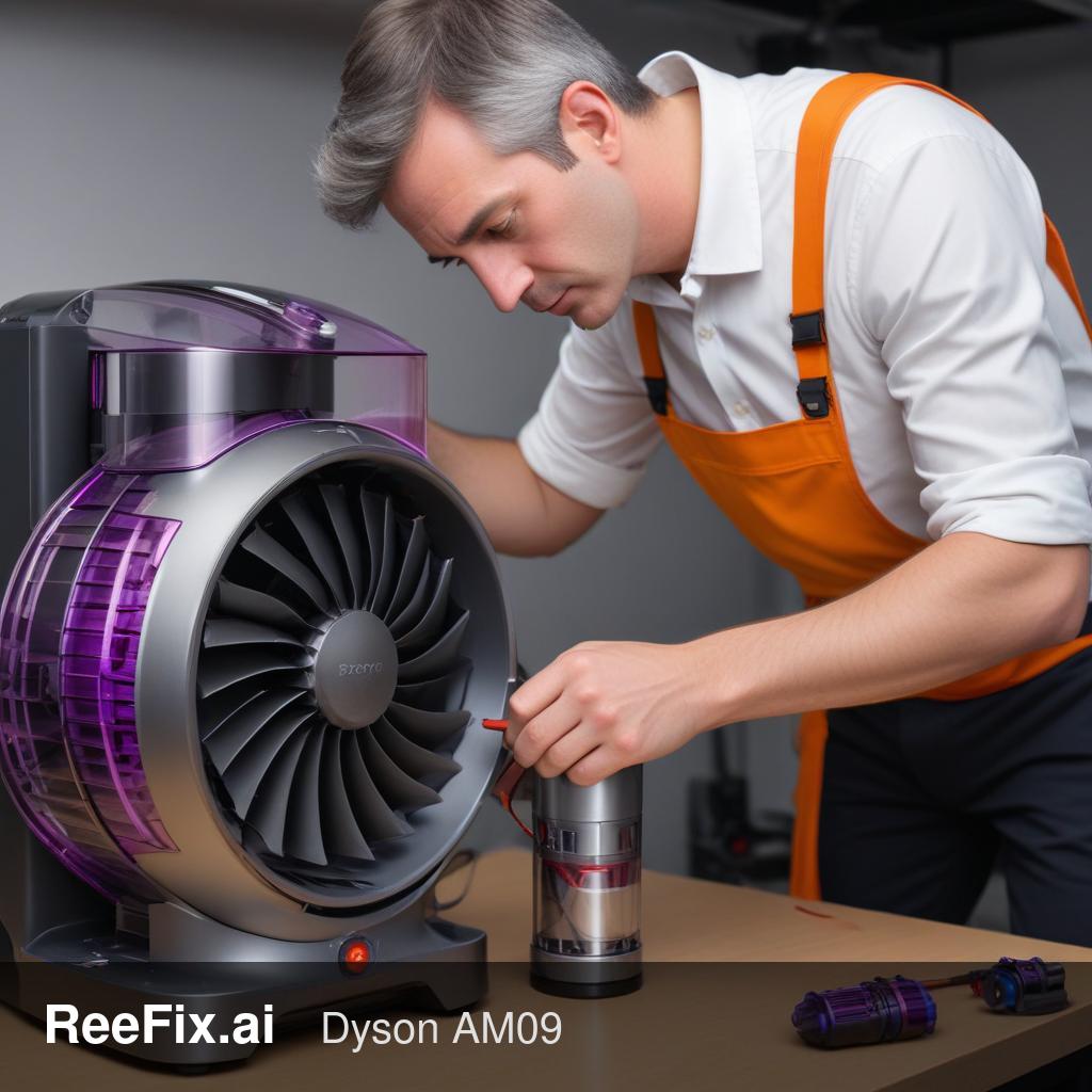 Diagnostic image: Dyson AM09: F Heating Error - Diagnosis and Solutions