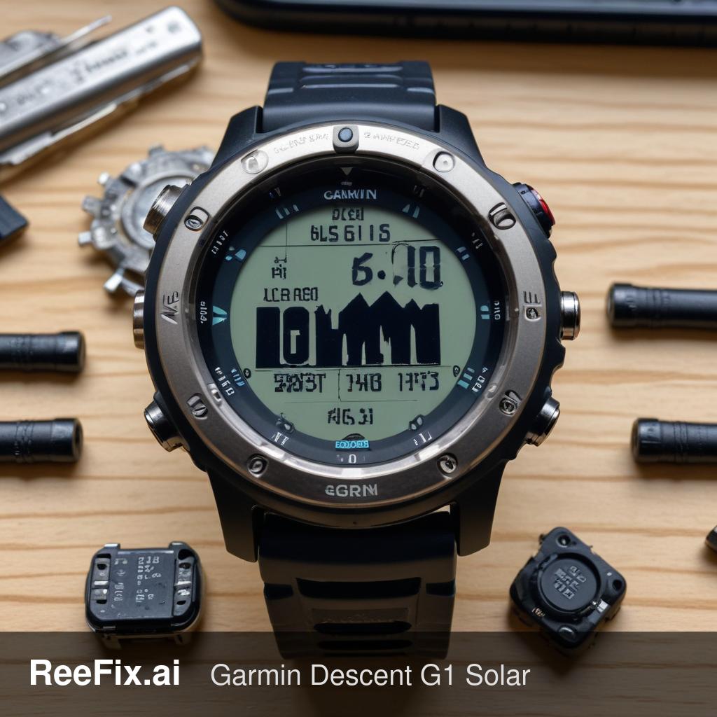 Diagnostic image: Garmin Descent G1 Solar: Synchronization Issue and Solution