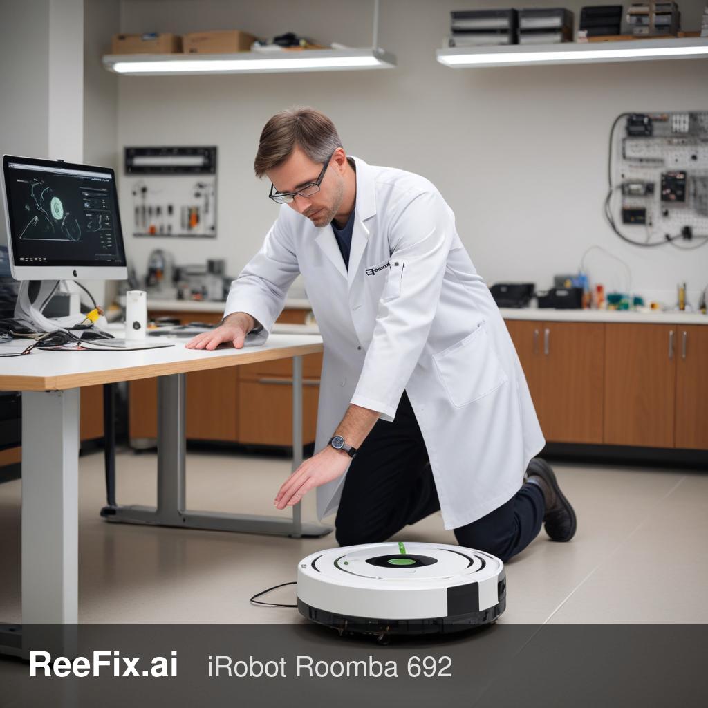 Diagnostic image: iRobot Roomba 692 Not Charging: Diagnosis and Repair