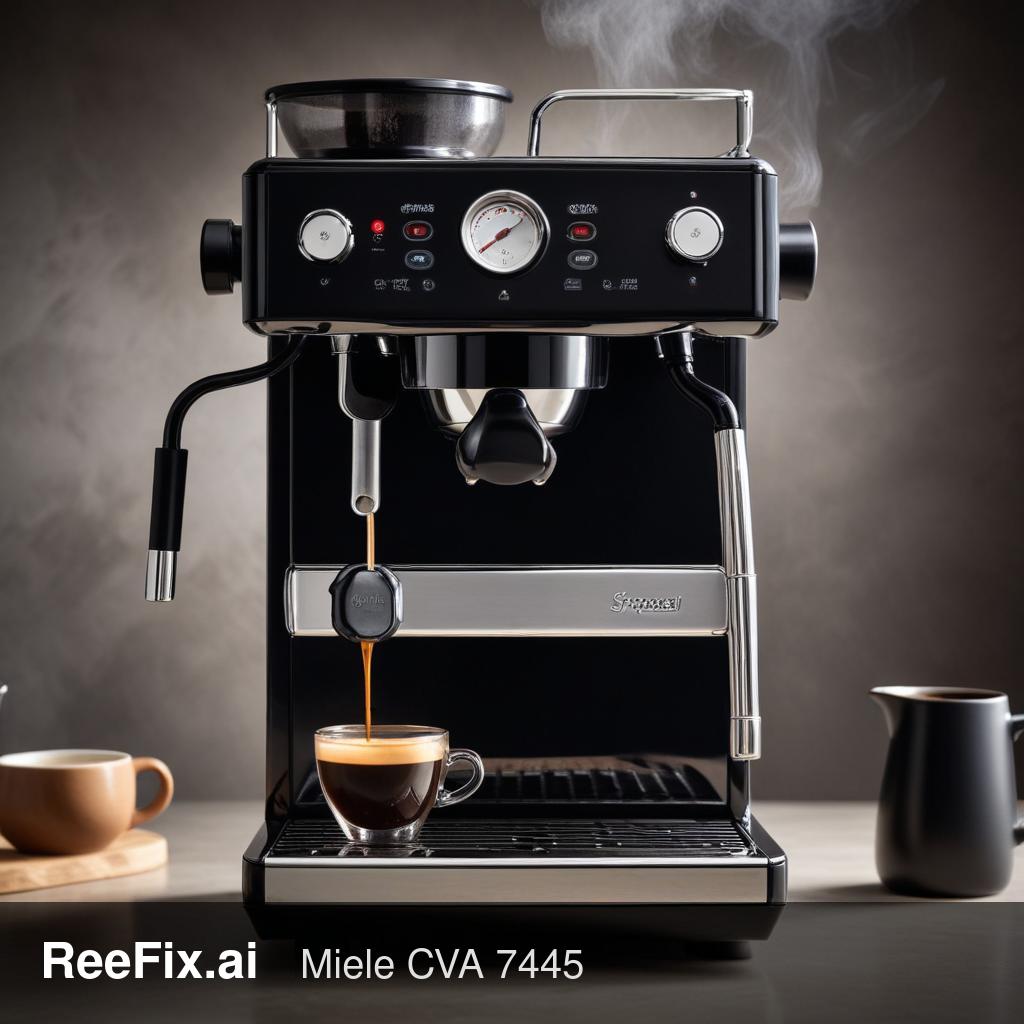 Diagnostic image: Diagnosis Water Inlet Error Miele CVA 7445 Coffee Machine