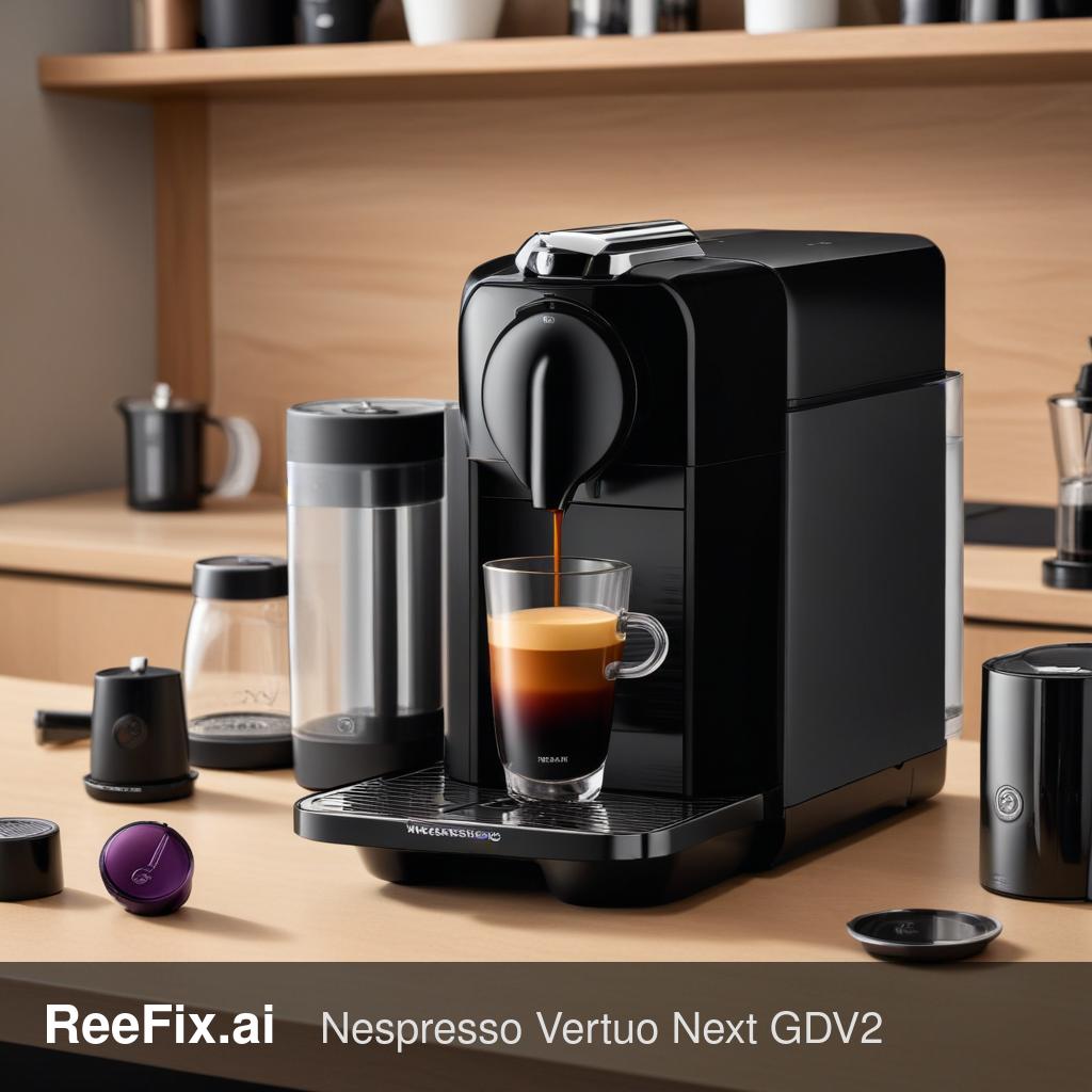 Diagnostic image: Nespresso Vertuo Next GDV2 does not recognize capsules: Troubleshooting Guide