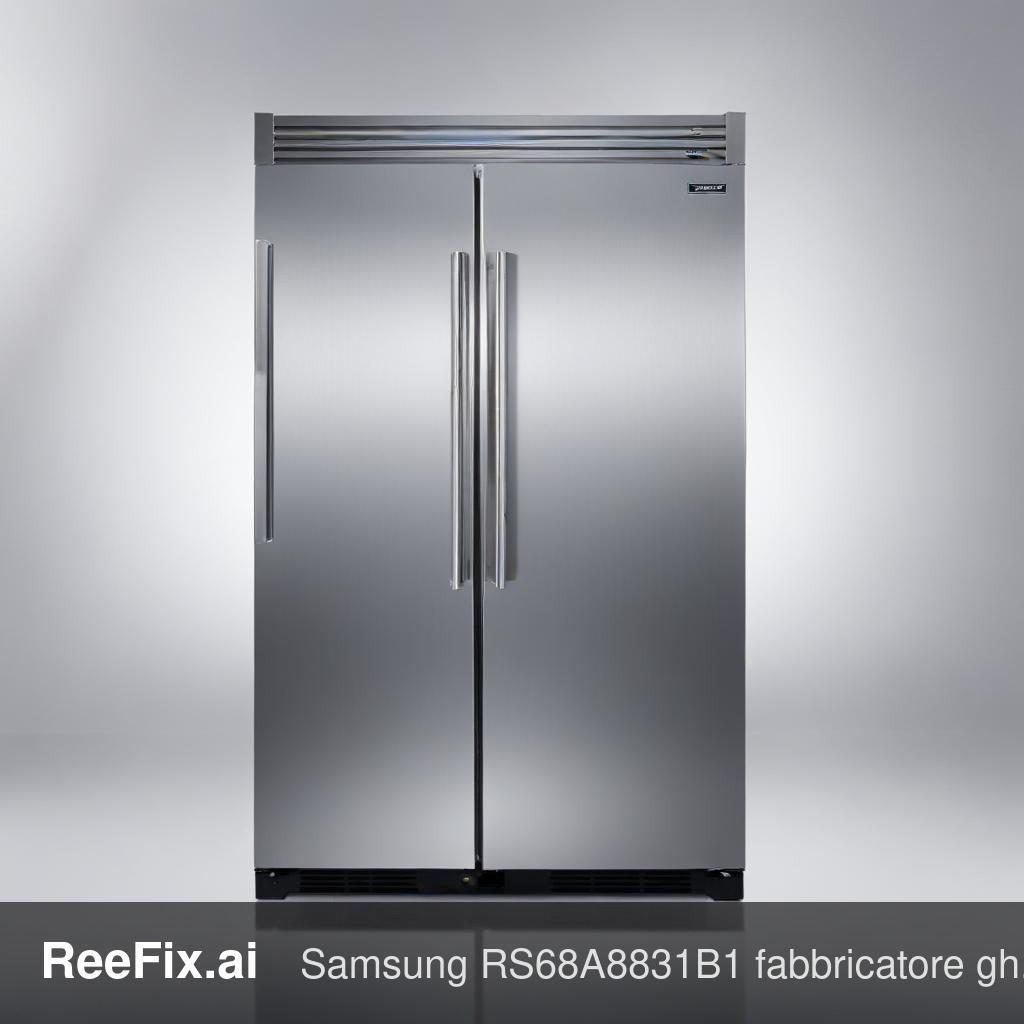 Diagnostic image: Samsung RS68A8831B1: Ice Maker Diagnosis