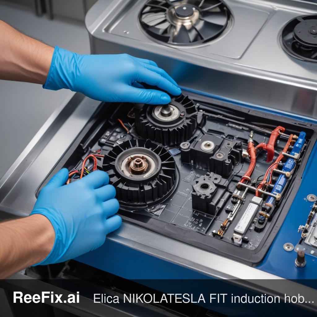 Diagnostic image: Elica NIKOLATESLA FIT Induction Hob: E9 Error Diagnosis Guide