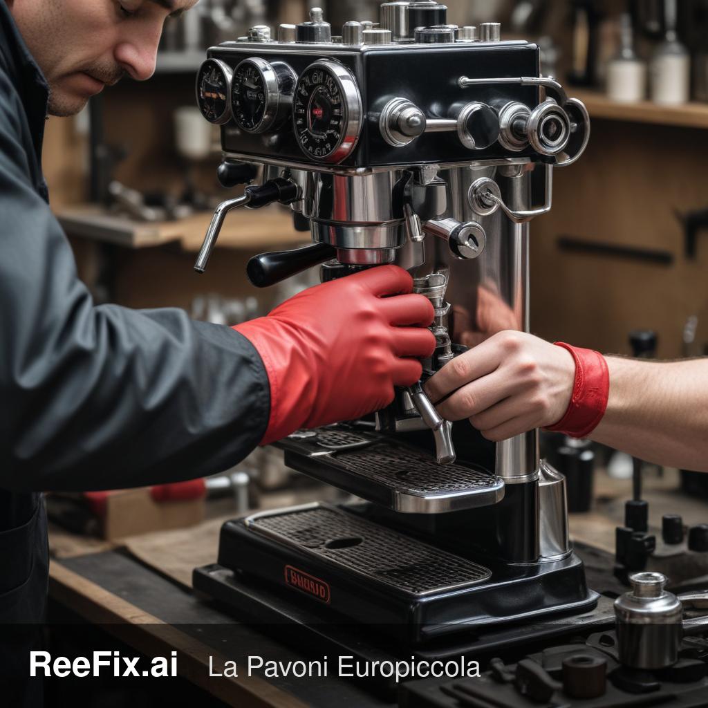 Diagnostic image: Pavoni Europiccola Lever Machine: Solution for coffee not dispensing