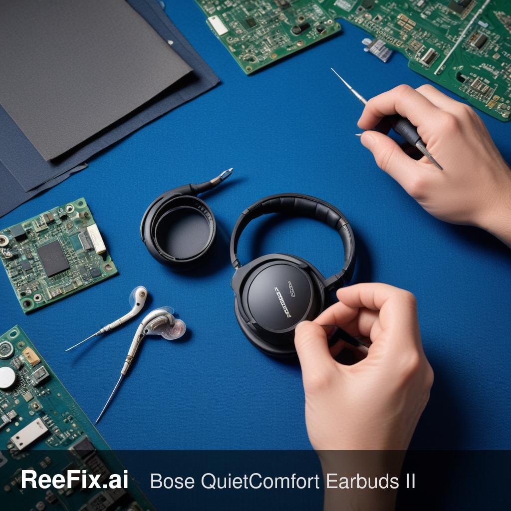 Diagnostic image: Bose QC Earbuds 2: Eartips Detaching - Diagnosis and Solution