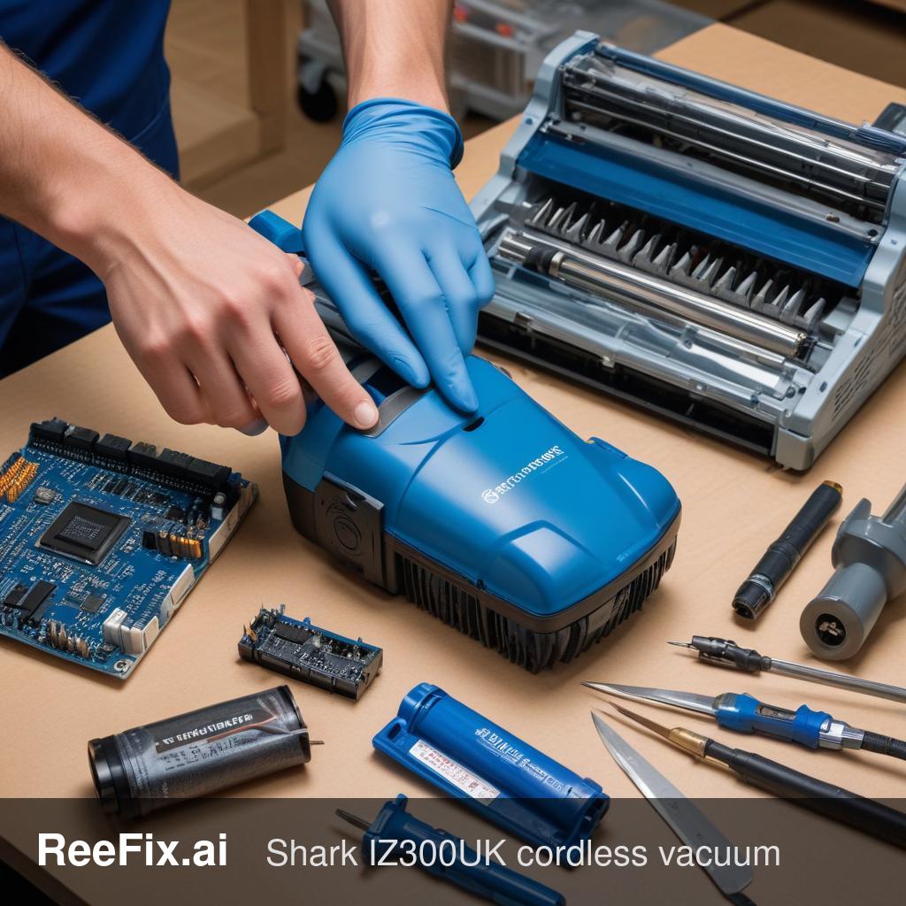 Diagnostic image: Shark IZ300UK Vacuum Cleaner Not Charging: Diagnosis and Solution