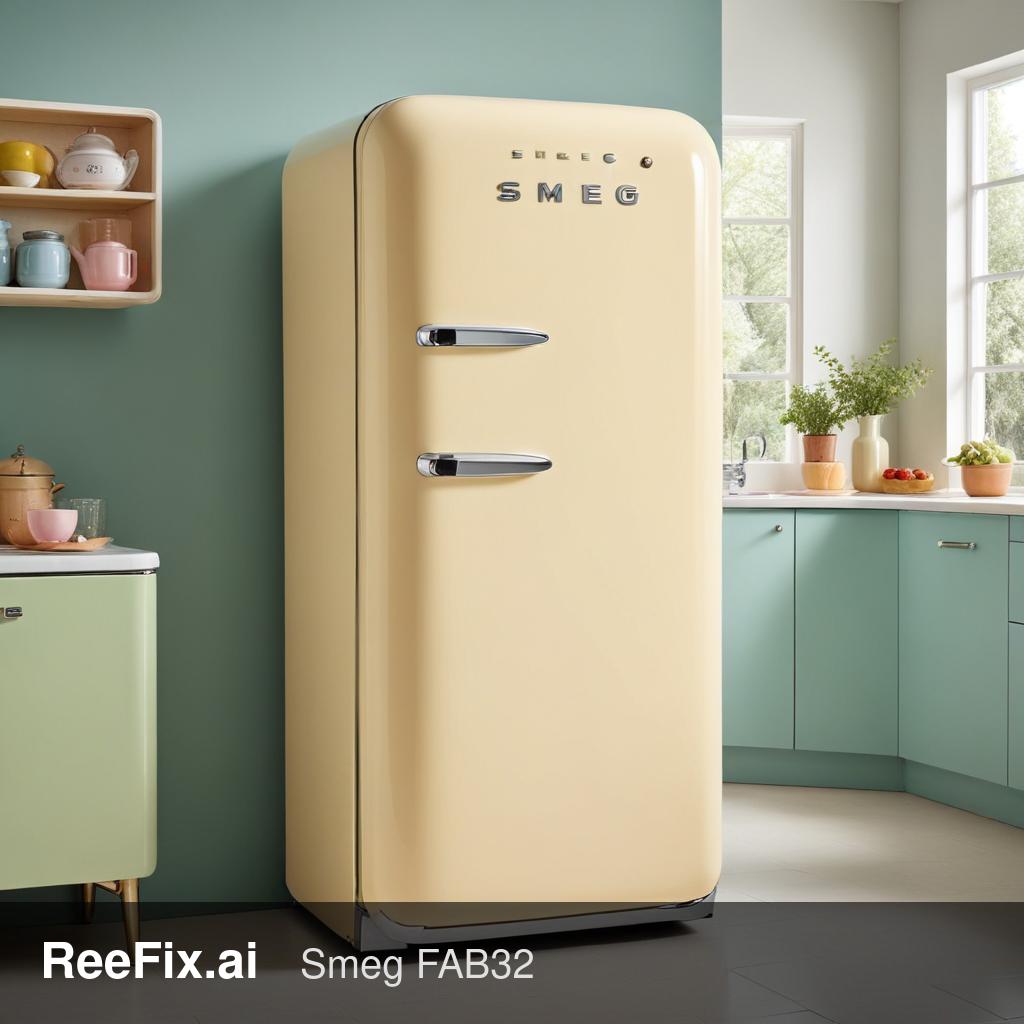 Diagnostic image: Smeg FAB32 Refrigerator Freezer Icing Up: Diagnosis and Solution