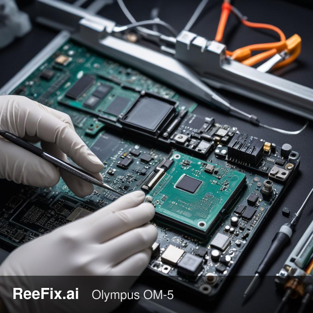 Diagnostic image: Olympus OM-5 Water Ingress: Diagnosis and Solutions