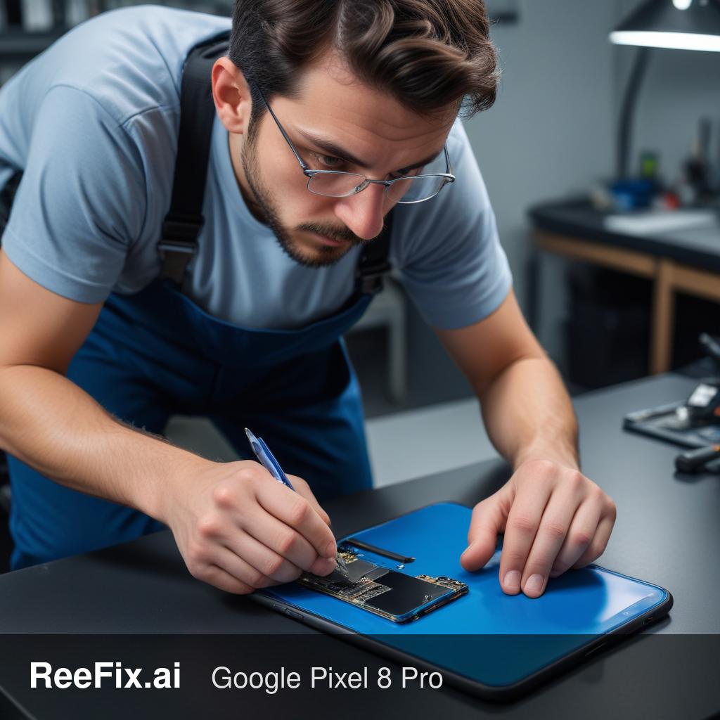 Diagnostic image: Google Pixel 8 Pro: Overheating and Swollen Battery Diagnosis