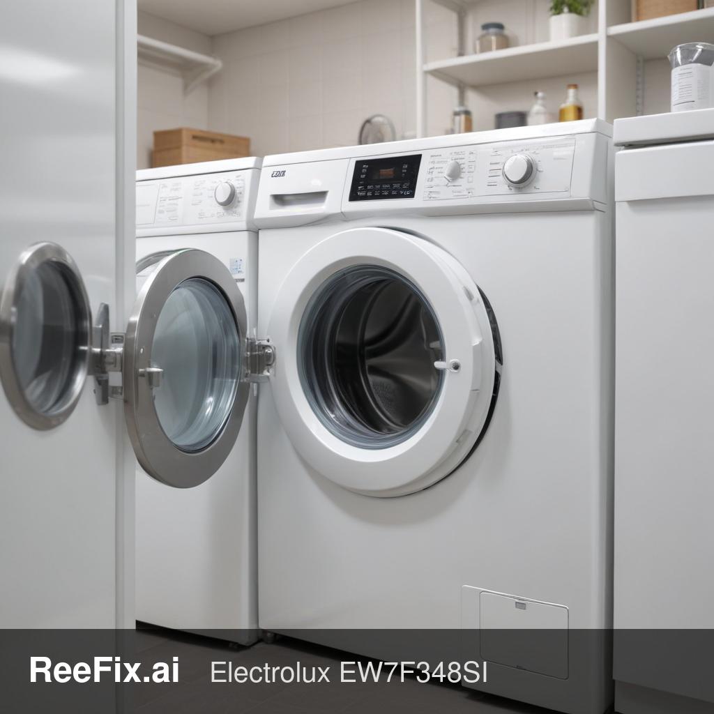 Diagnostic image: Diagnosis Guide for Electrolux EW7F348SI Washing Machine Error E35