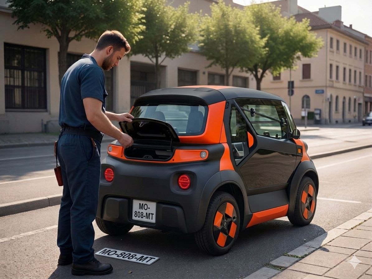 Diagnostic image: Mobilize Duo Microcar Not Charging: Diagnosis and Solution