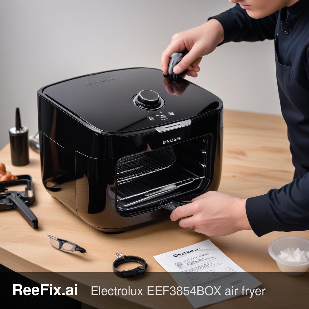 Diagnostic image: Electrolux EEF3854BOX Friggitrice ad aria non riscalda: Guida alla Diagnosi