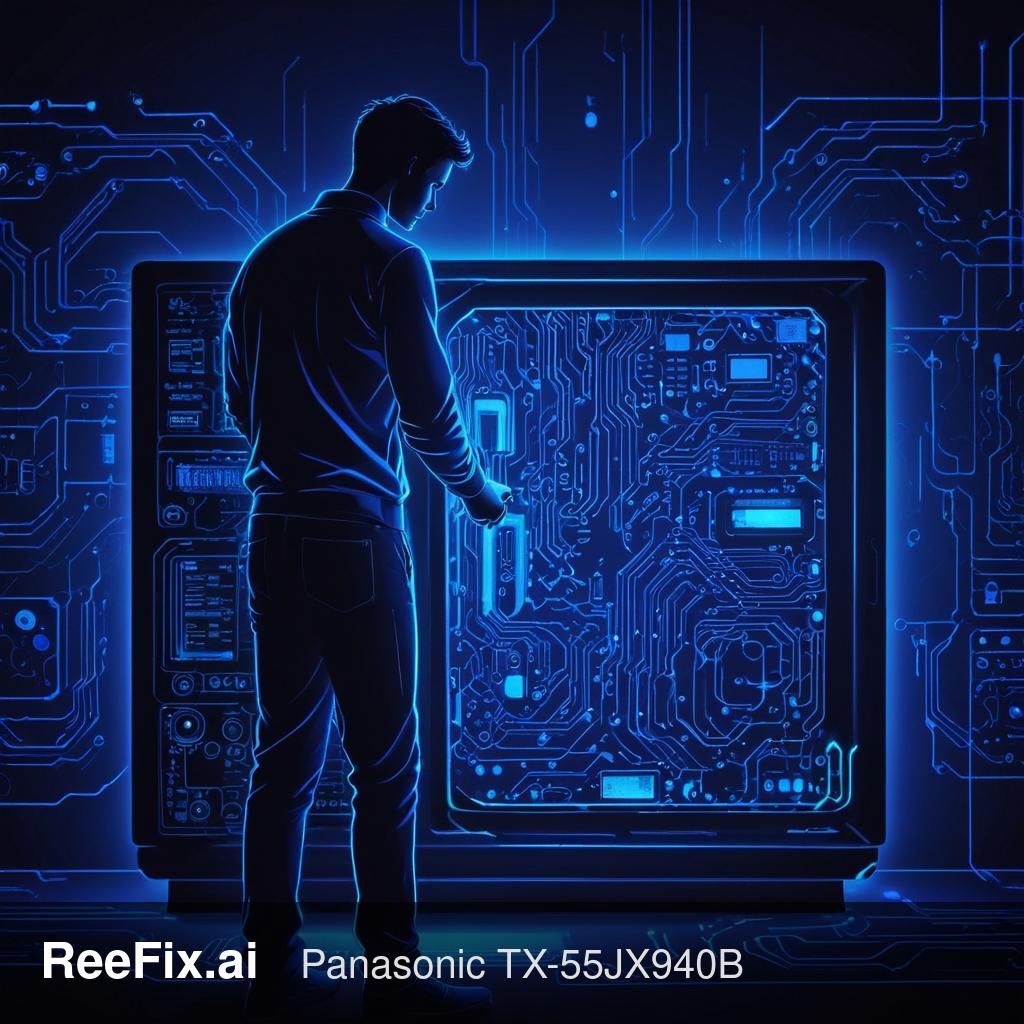 Diagnostic image: Panasonic TX-55JX940B: Wi-Fi Disconnection Guide