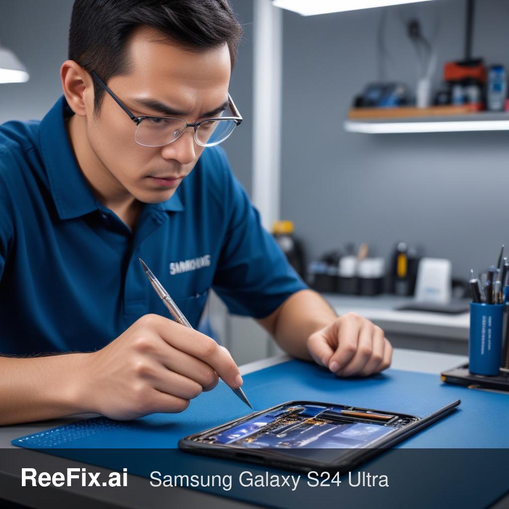 Diagnostic image: Samsung Galaxy S24 Ultra S Pen Not Working: Diagnosis Guide