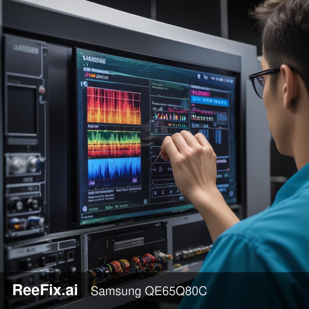 Diagnostic image: Diagnosis of the Samsung QE65Q80C TV HDMI ARC No Audio Problem