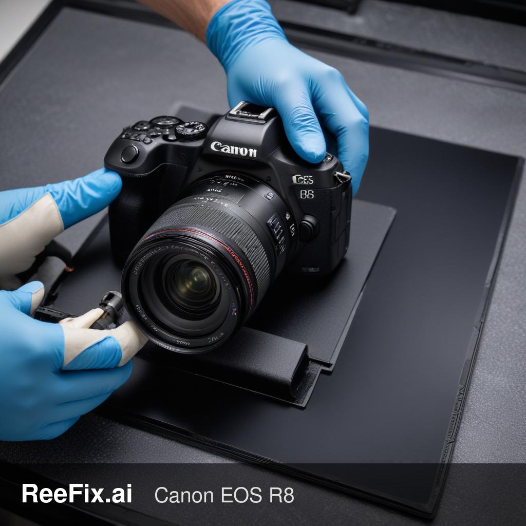 Diagnostic image: Canon EOS R8: Battery Drains Quickly in Cold - Solution