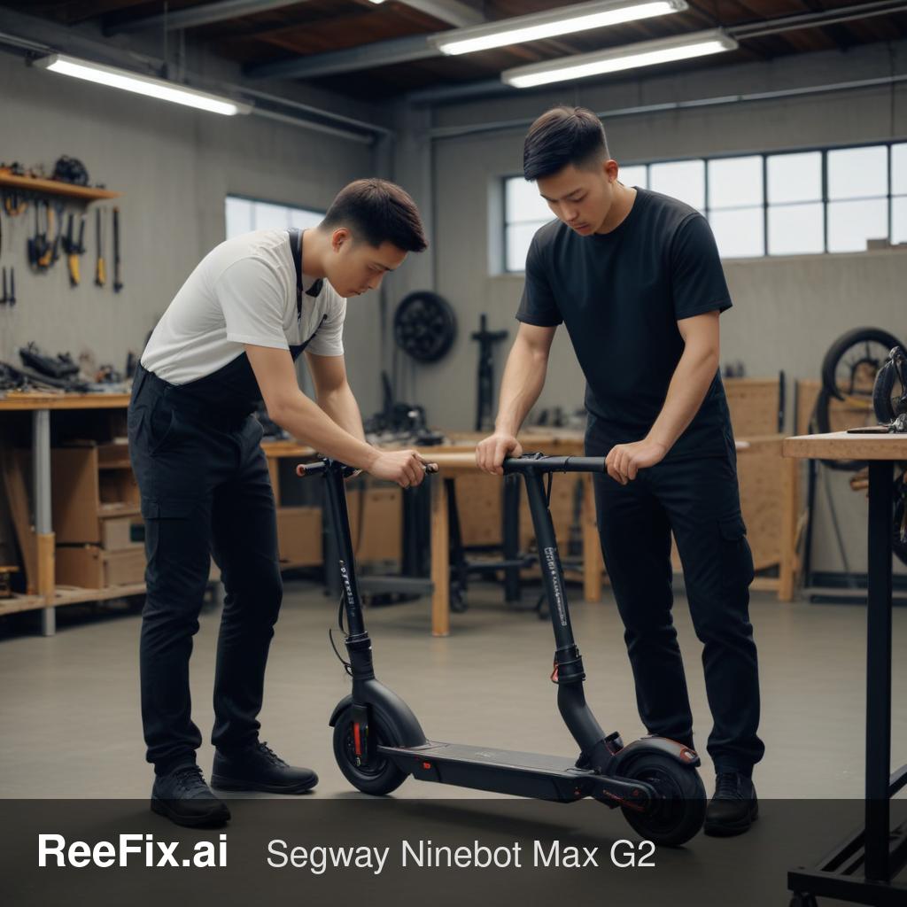 Diagnostic image: Segway Ninebot Max G2: Puncture Problem and Diagnosis