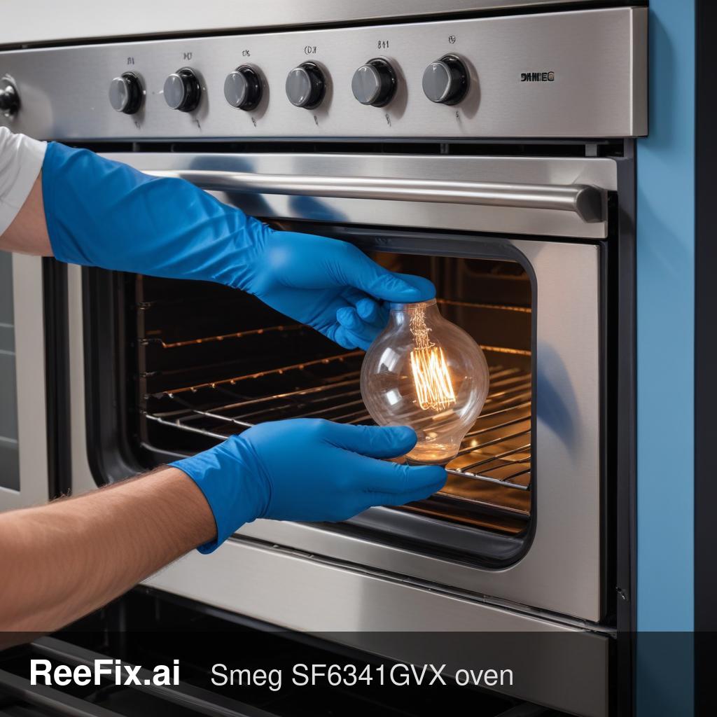 Diagnostic image: Smeg SF6341GVX Oven Light Not Working: Diagnosis and Repair Guide