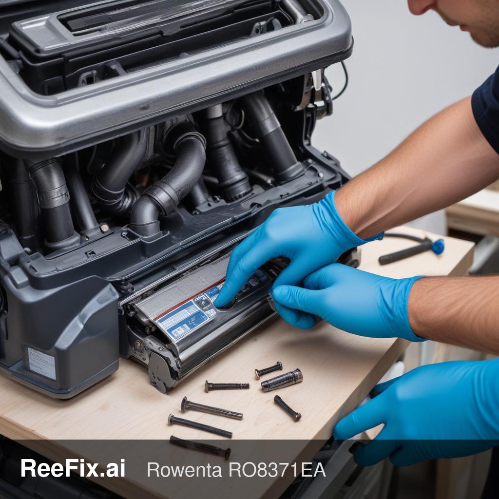 Diagnostic image: Diagnosis Guide for Rowenta RO8371EA Vacuum Cleaner Suction Loss