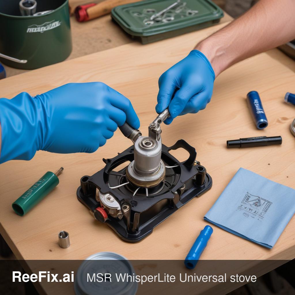 Diagnostic image: MSR WhisperLite Universal Stove Not Pressurizing: Diagnosis Guide