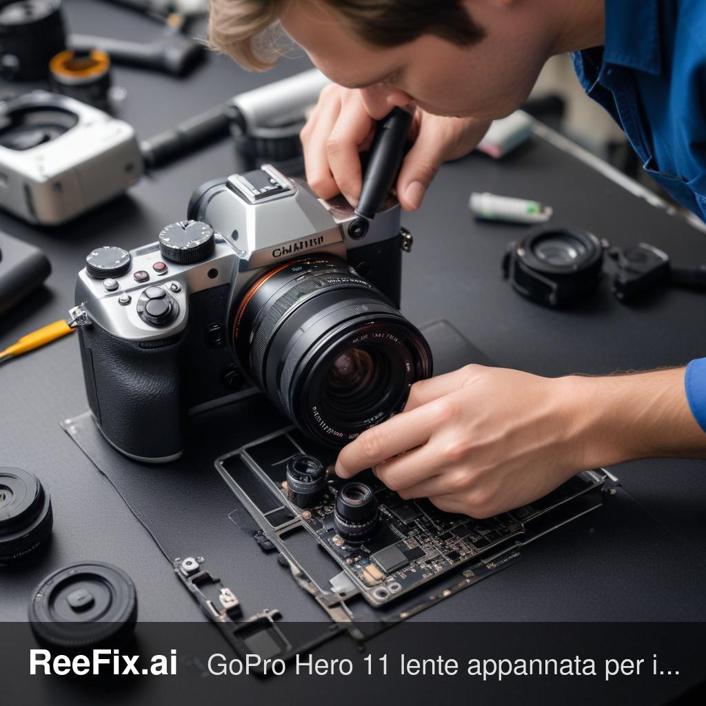 Diagnostic image: GoPro Hero 11 Foggy Lens: Diagnosis and Solutions for the Problem