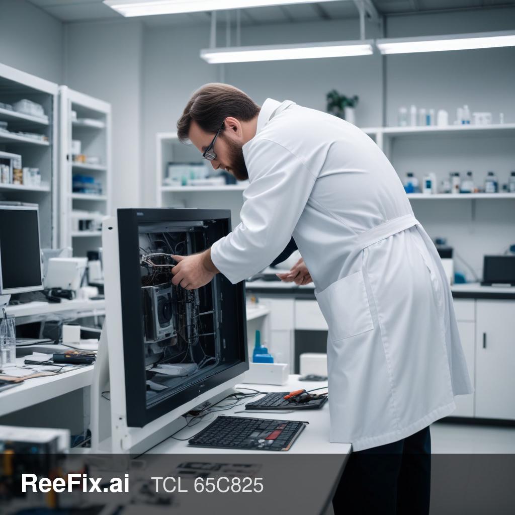 Diagnostic image: TCL 65C825: Halos luminosos ao redor das legendas - Diagnóstico